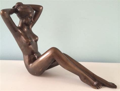 Bronze Erotic Statue Of Naked Woman Late Th Century Catawiki My Xxx