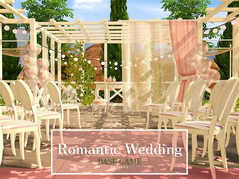 Romantic Wedding By Pralinesims At Tsr Sims 4 Updates