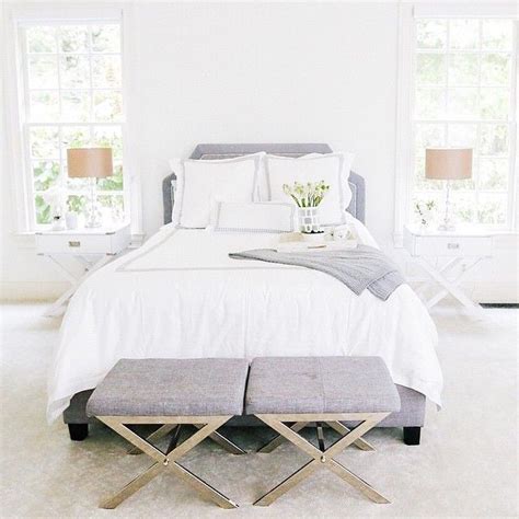 Love This Grey And White Bedding Look By Fashionablehostess Now You
