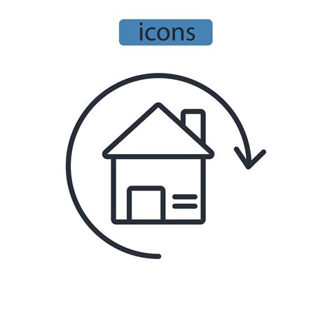 Homepage Icons Symbol Vector Elements For Infographic Web 8023246