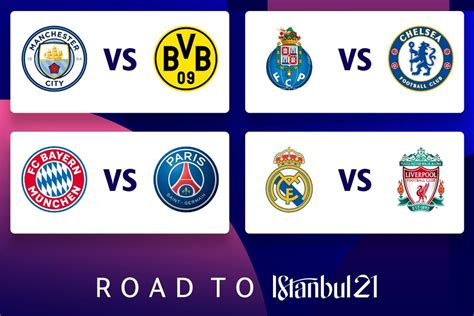 Man city v chelsea (sat, 20:00 bst). UEFA Champions League: Bayern Munich Draw PSG in Quarters, Liverpool Play Real Madrid