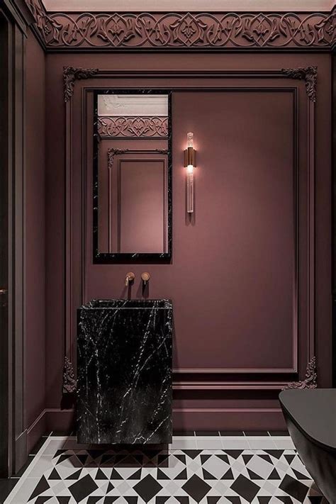 Dark Luxurious Bathrooms Ideas In 2021 Bathroom Interior Design