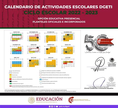Calendario Escolar 2022 2023 Bachillerato Image To U