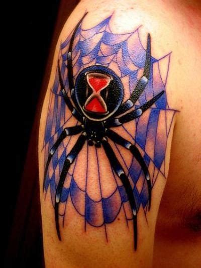 Maybe you would like to learn more about one of these? Black spider and purple spider web tattoo - Tattooimages.biz