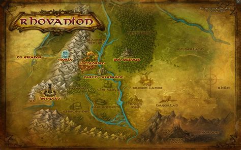 Lotro Map Of The East Wall Middle Earth Map Lord Of The Rings Images