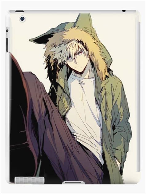 ♧diabolik lovers♧more blood on instagram: "Wolf Anime Boy" iPad-Hülle & Skin von RafaSverige | Redbubble