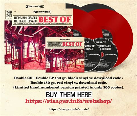 Best Of Cd Double Album Thorbjørn Risager And The Black Tornado