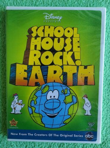 Schoolhouse Rock Earth Dvd 2009 New From The Creators Of The Original