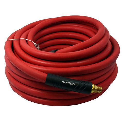 Husky 38 Inch X 50 Ft Rubber Air Hose The Home Depot Canada