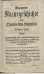 Deutsches Textarchiv – Kant, Immanuel: Allgemeine Naturgeschichte und ...