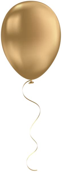 Balloon Gold Png Clip Art Image Clip Art Balloons Art Images