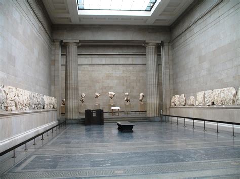 Elgin Marbles In The British Museum London Elgin Marbles British