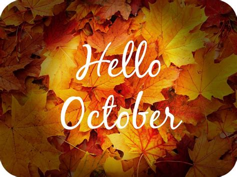 Pin By Lyndhel Cortez On Monthsholidays Hello October Hello October