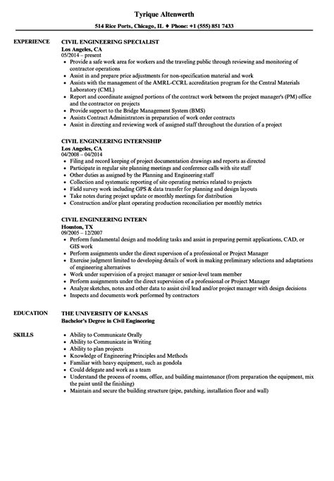 Are you excited about the new rent control announcement? Civil Engineering Internship Cover Letter With No ...