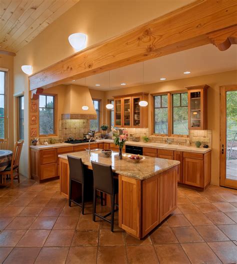 We're the recommended choice of home decorators and designers online since 1997. Modern Southwest Style Home - Southwestern - Kitchen ...