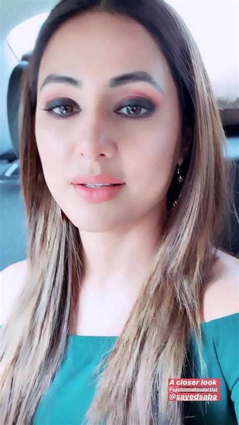 Hina Khan 😍 😍 Heena Khan Indian Celebrities Tv Actors