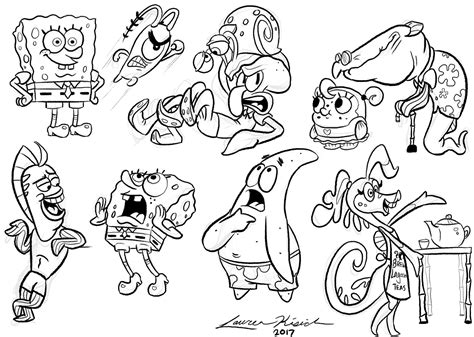 Artstation Spongebob Squarepants Character Design