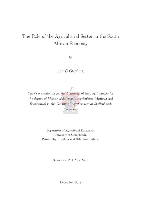 08 •the global agricultural biotechnology market 10 •malaysian agriculture: (PDF) The Role of the Agricultural Sector in the South ...