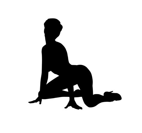 Svg Sensual Naked Nude Girl Free Svg Image Icon Svg Silh