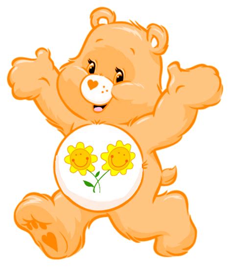 Care Bears Friend Bear Happy Pose 2d By Joshuat1306 On Deviantart