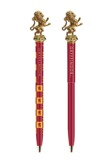 Harry Potter Gryffindor Pen And Pencil Set Set Of 2 Insight Editions