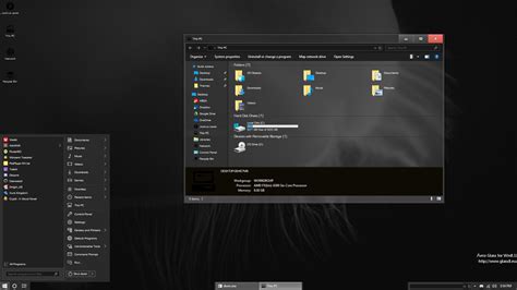 Elegant Dark тема для Windows 10