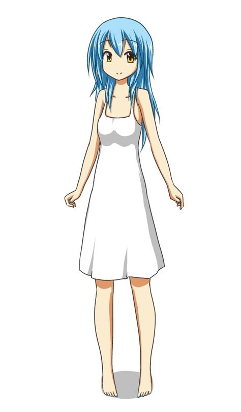 The Big Imageboard Tbib 1girl Animated Animated  Blue Hair Character Request Dress