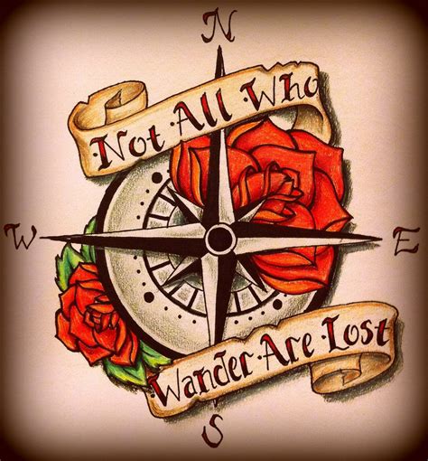 Meaning Compass Tattoo Design