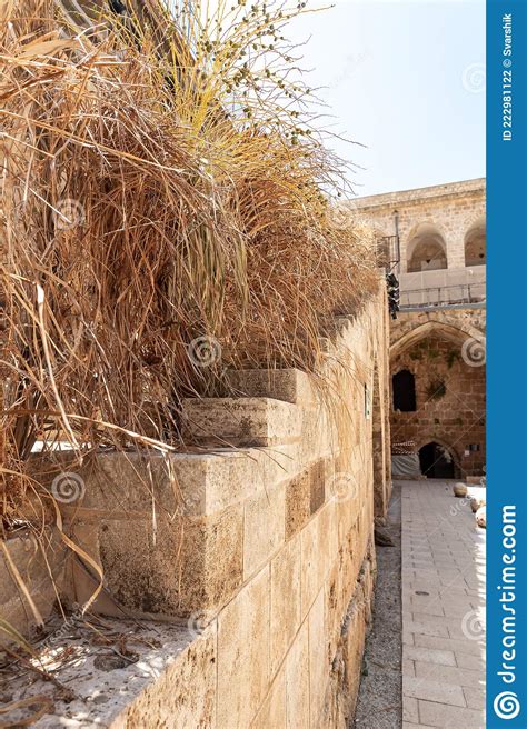 Restoration Of The Courtyard Of The Crusader Fortress Of The Old City
