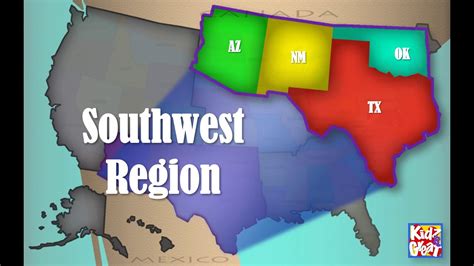 4 The Southwest Region Of The United States Youtube