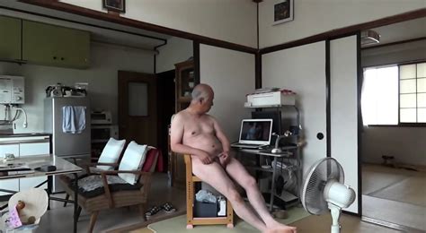 Japanese Old Man Masturbation Erect Penis Semen Flows Eporner