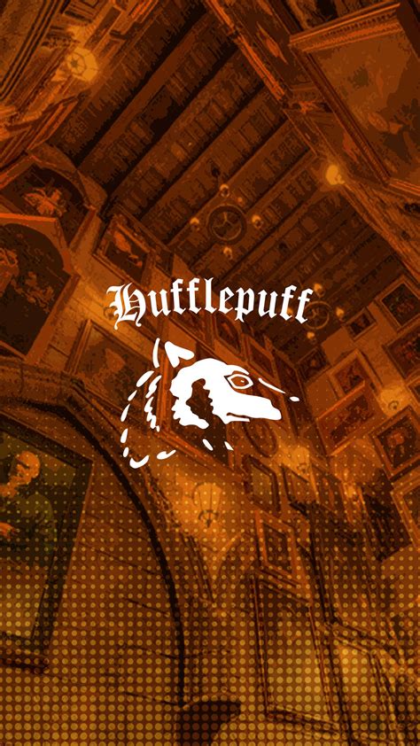 Download Yellow Hufflepuff Hogwarts Aesthetic Wallpaper Wallpapers Com