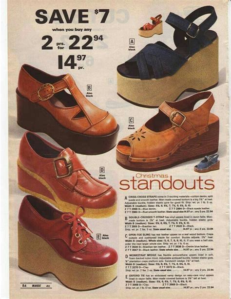 Pin By Mzeve Noel On Vintage Ads Vintage Shoes 1970s Fashion Women