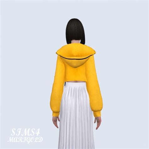 Cute Crop Hoodie P At Marigold Sims 4 Updates