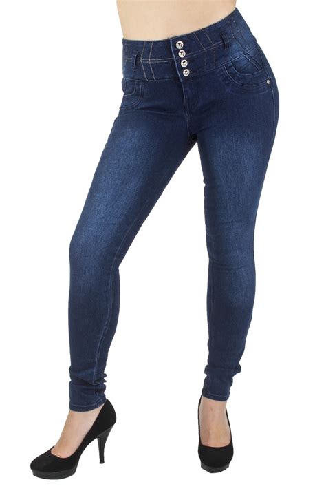 Plus Size High Waist Butt Lift Levanta Cola Skinny Jeans Ebay