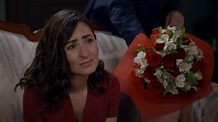 'Luisa', personaje interpretado por Claudia Troyo, llora al ver ‘Sin tu ...