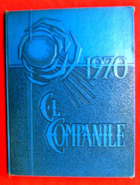 1970 Compton Senior High School Yearbook El Companile Compton