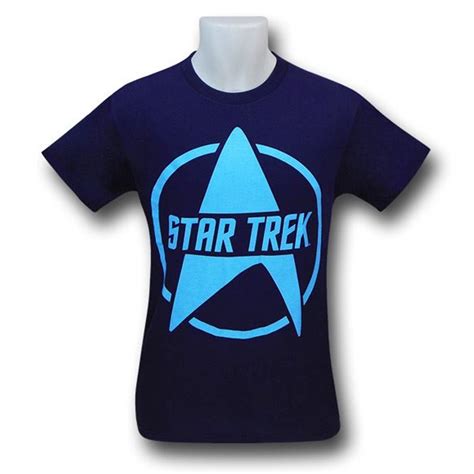 Star Trek Blue Insignia T Shirt