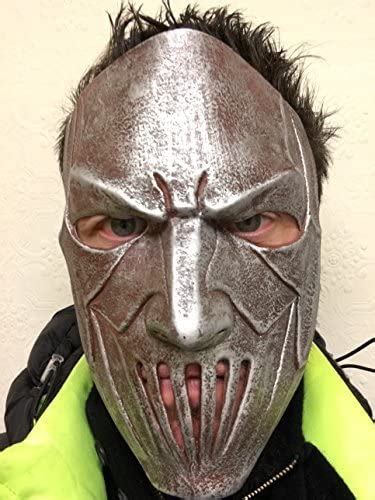 Rubber Johnnies Mick Thompson Latex Mask Heavy Metal Band Movie Fancy Dress Masquerade Amazon