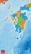 Political Map of Kyushu