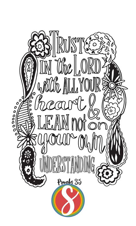 Free Proverbs Coloring Pages Bible Coloring Sheets — Stevie Doodles