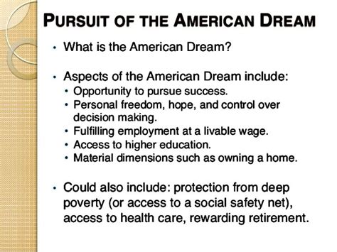 The American Dream By Learn Our History American Dream American