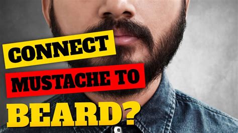 how to connect mustache to beard [8 tips and tricks] beard care youtube
