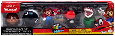 World Of Nintendo Super Mario Odyssey Mario With Cappy Piranha Plant Captured Bullet Bill