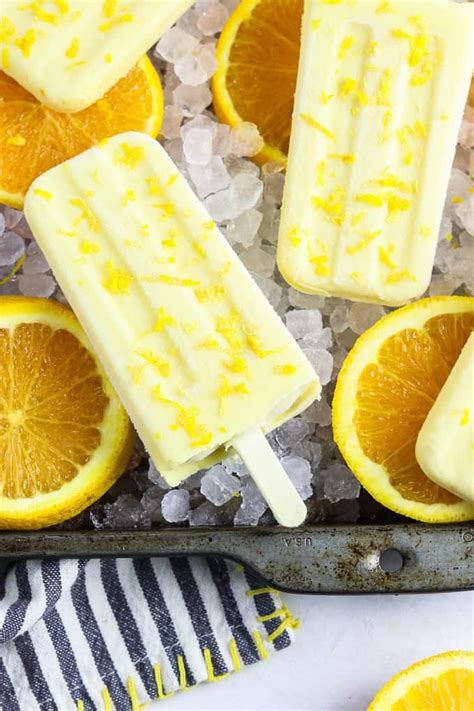 Vegan Orange Creamsicle Popsicles Recipe Orange Creamsicle Vegan