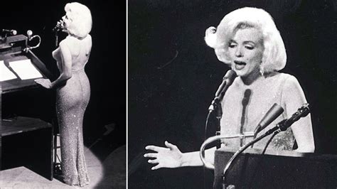 Marilyn Monroe S Happy Birthday Dress Sold For 4 8m Ents And Arts News Sky News