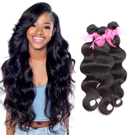 Indian Body Wave Human Hair 3 Bundles 12 12 12 Inches 100