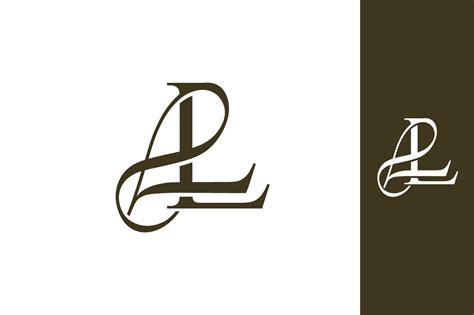 Luxury L Logo Double L Creative Logo Templates ~ Creative Market