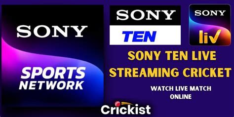 Sony Ten Live Streaming Cricket Watch Live Match Online