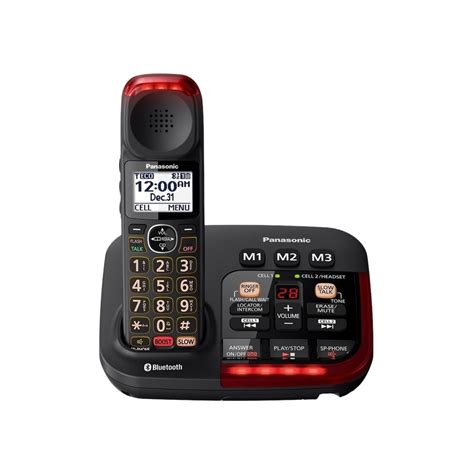 Panasonic Kx Tgm430b Link2cell Dect 60 Expandable Cordless Phone